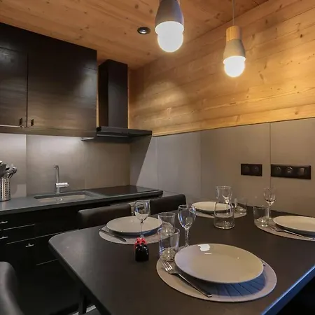 아파트 Val Thorens - Charm 4 Pers. Ski